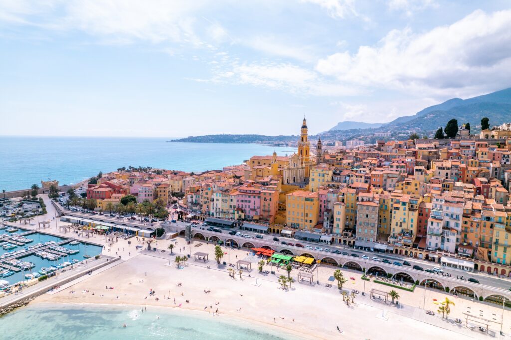 Menton’s Sablettes esplanade